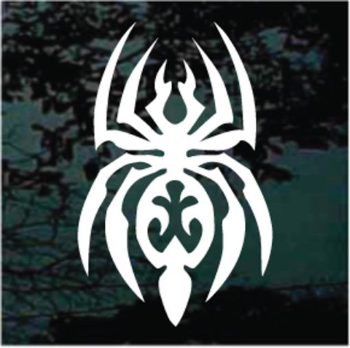 Spider Tribal Decal Sticker