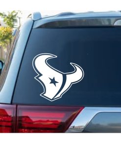 Texans Bull Window Decal Sticker