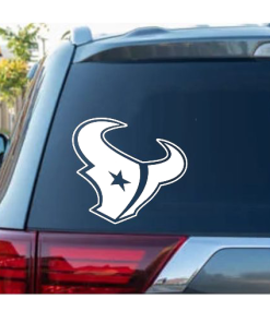 Texans Bull Window Decal Sticker