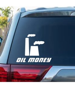 Oil Money Decal Sticker
