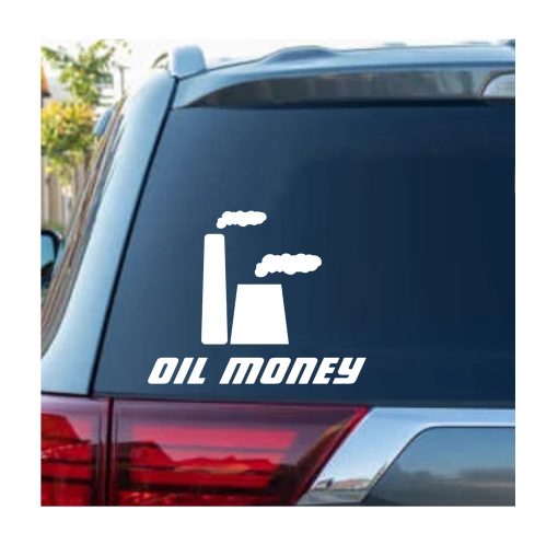 Oil Money Decal Sticker