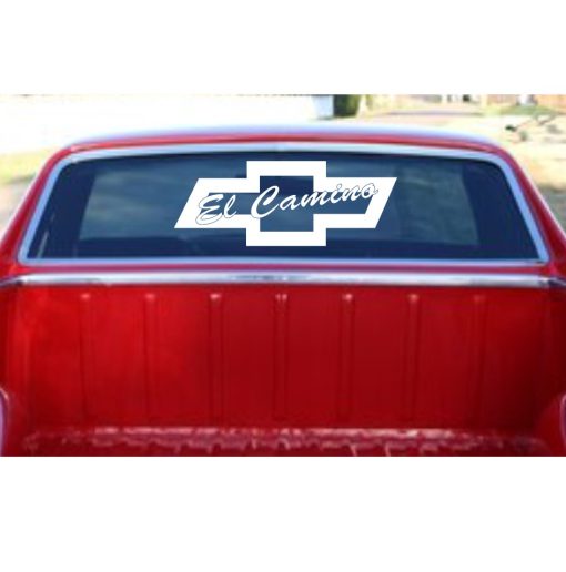 Chevy El Camino Bowtie Decal Sticker