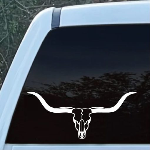 longhorn bull decal sticker