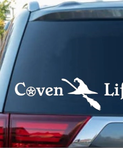 Coven Life Window Decal Sticker