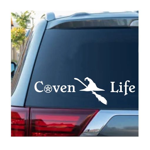Coven Life Window Decal Sticker