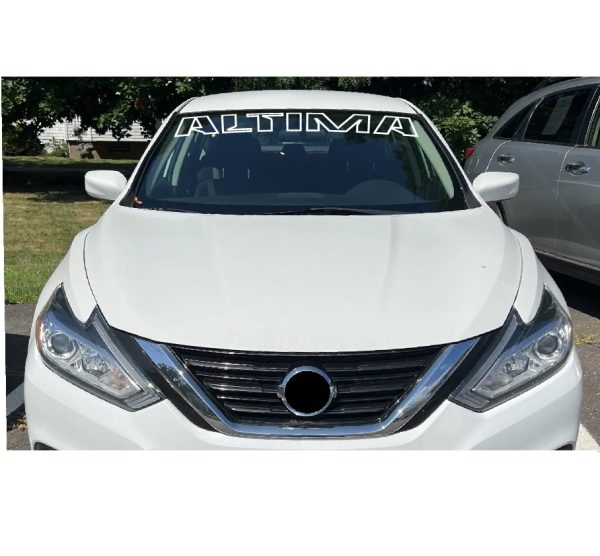 Nissan Altima Windshield Decal Sticker Outlined