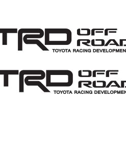 Toyota TRD Off Road No Accent Bedside Decal Sticker