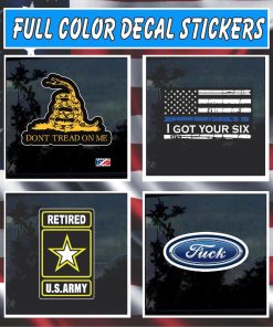 Full color Decal Stickers
