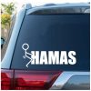Screw Hamas Window Decal Sticker