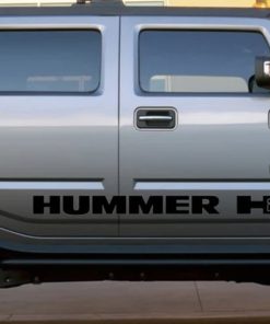 Hummer H2 Body Side Rocker Panel Stickers Set Of 2