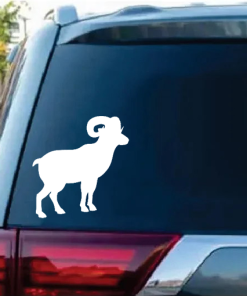 Ram Silhouette Decal Sticker