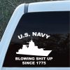 US Navy Blowing Shit up since 1775