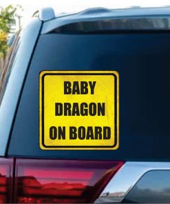 Baby Dragon On Board Full color
