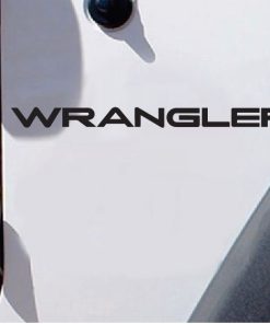 Wrangler Side fender stickers