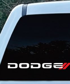 Dodge Hash marks 2 color Decal Sticker