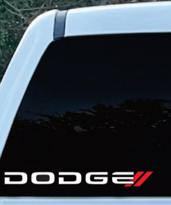 Dodge Hash Mark 2 Color Decal Sticker
