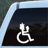 Hatchet man ICP Wheel Chair Decal Sticker