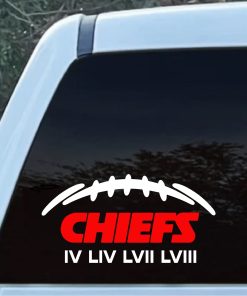 Kansas City Chiefs Super Bowl Champions Window Decal Sticker