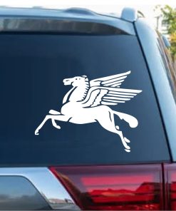 Mobile Pegasus Horse Decal Sticker
