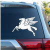Mobile Pegasus Horse Decal Sticker