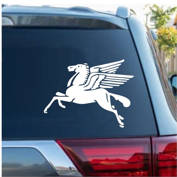 Mobile Pegasus Horse Decal Sticker