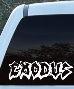 Exodus band decal sticker
