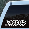 Exodus band decal sticker