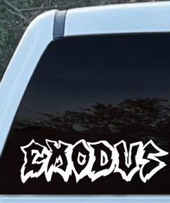 Exodus band decal sticker