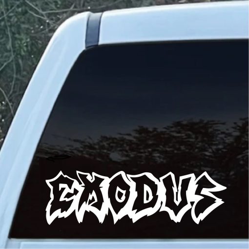 Exodus band decal sticker
