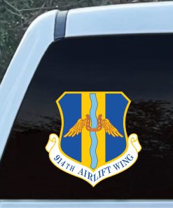 914th Airlift Wing Badge Decal