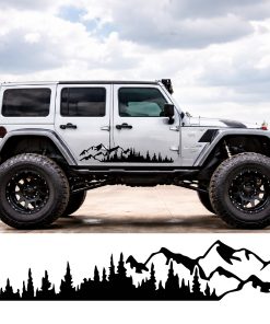 Body side graphic tree and mountains D3