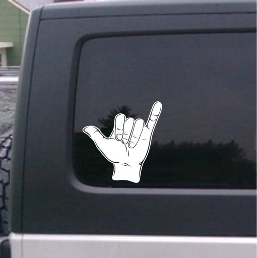 Shaka Hand Decal Sticker