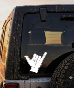 Shaka Hand Decal Sticker