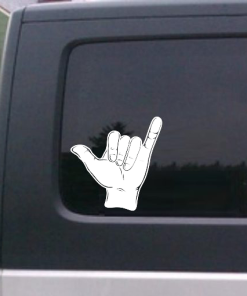 Shaka Hand Decal Sticker
