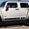 Hummer H3 Body Side Rocker Panel Stickers Set of 2