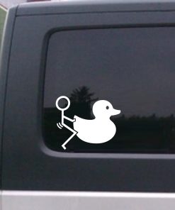 Fuk a duck decal sticker