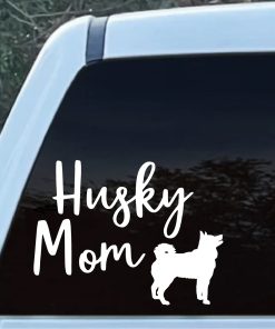 Husky Mom Decal Sticker