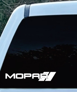 Mopar Wide Hash Mark Window Decal Sticker