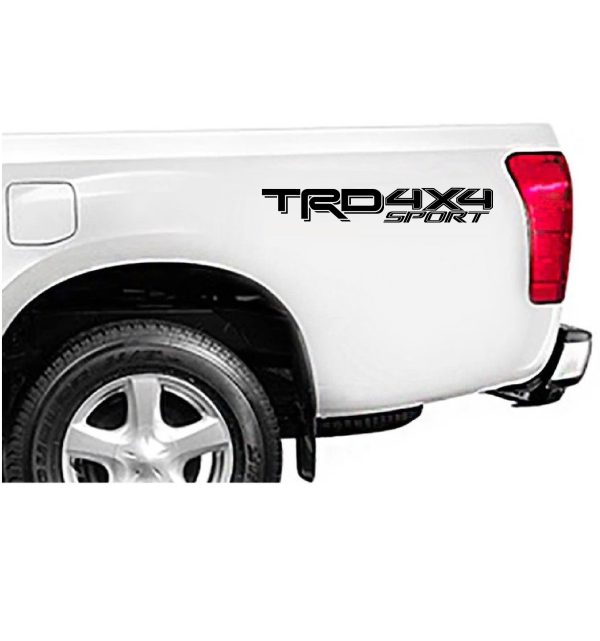 Toyota TRD Sport 4x4 bedside Decal Sticker