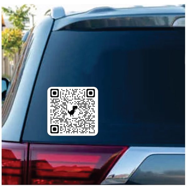 QR CODE Decal Sticker