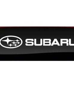 Subaru large decal sticker