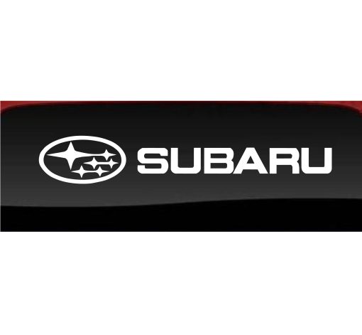 Subaru large decal sticker