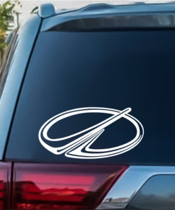 Oldsmobile 3d look window decal sticker