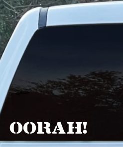 Marines USMC OORAH Decal Sticker