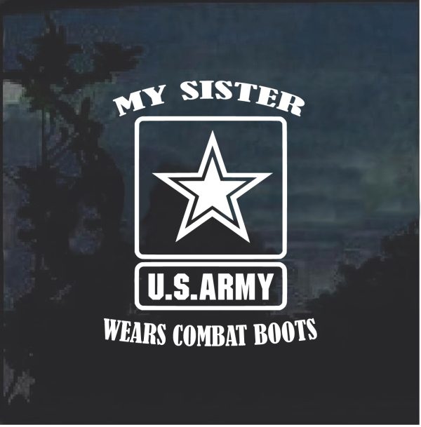 My Sister wears combat boots