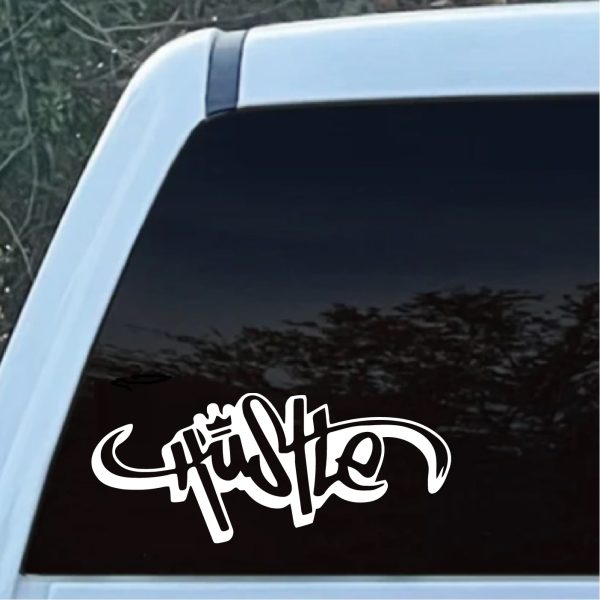 Hustle Decal Sticker