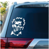 Leather face Horror Window Decal Sticker