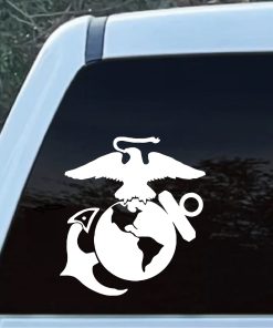 Marines EGA Window Decal Sticker