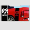 Dodge Ram Hemi Head Bedside Graphic Design 3A 11 x 38