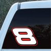 dale Earnhardt jr 8 decal sticker